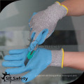 SRSAFETY Latex beschichtet schneiden resistent Hand Arbeit Handschuh